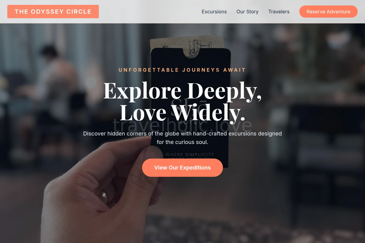 Excursion Travel Booking