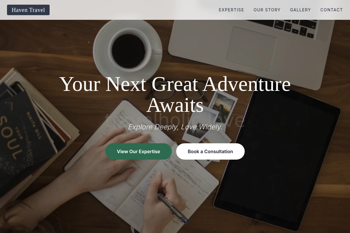 Haven Travel Booking