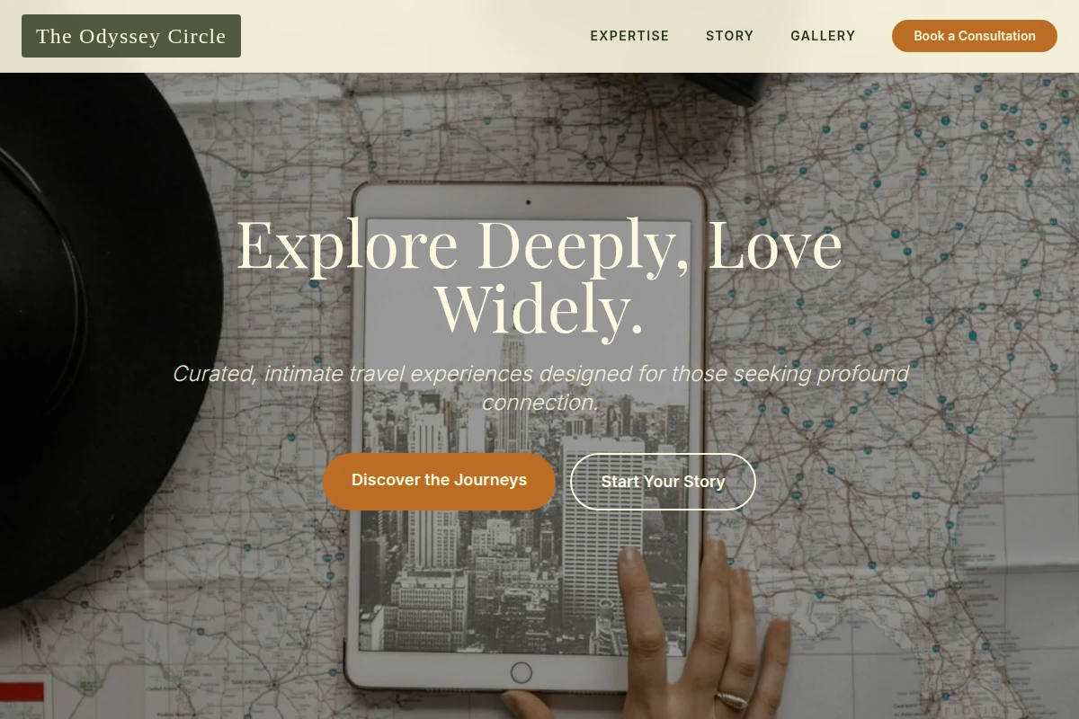 Intimate Travel Booking